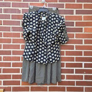 Retro 2-Piece Skirt/Jacket Set - Made by "Sketches" for Christine Jaguin - Sz 8